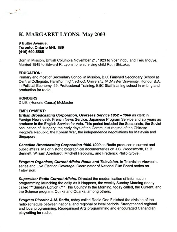 Resume