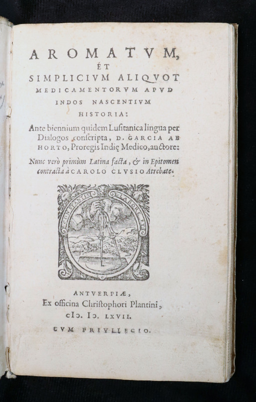 Aromatum: Title Page