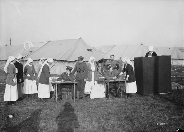 Canadian Nurses Voting