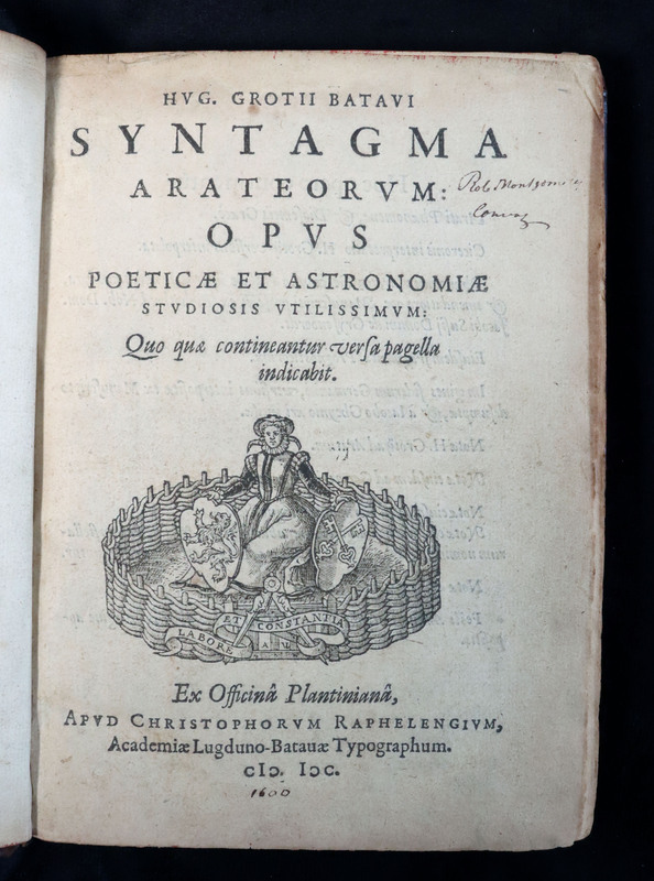 Grotius: Title Page