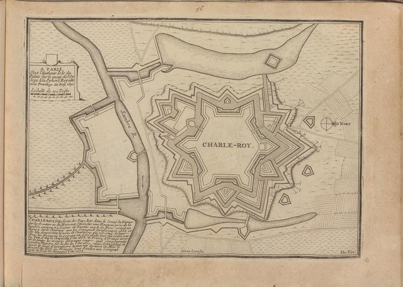 Fortifications of Charle-Roy 1690