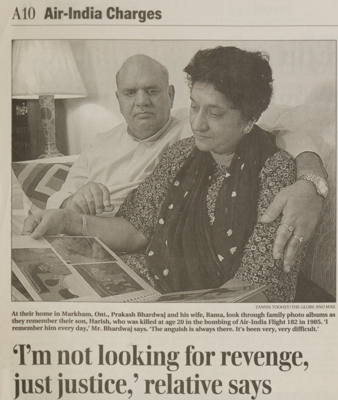 Not looking for revenge