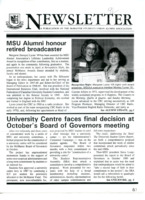 [McMaster Student Union Alumni Association Newsletter featuring Margaret Lyons]