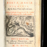 Book of Hours: Title Page