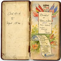 Diary 9. 1919 October-1920 September- Cover