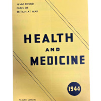 Health and Medicine Film Leaflet
