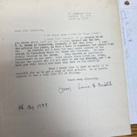 Judith Robinson reader response from the Telegram