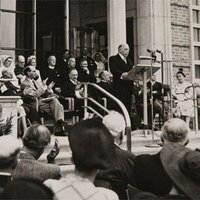 Photo of the Official Opening of Sunnybrook Hospital