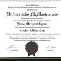 Doctorate of Letters