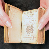 Greek Psalms: Page Opening
