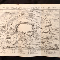 Siège de Dole: Map