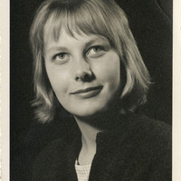 Photograph of Anne Russell as a teenager