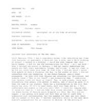 Testimony 549 - Screenshot