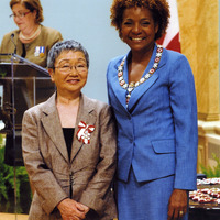 [Margaret Lyons with Governal General Michaëlle Jean]