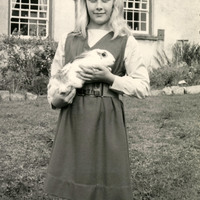 Photograph of Anne Russell as a child