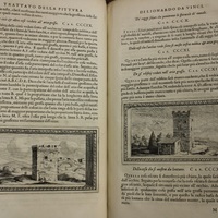 First edition in Italian of Leonardo Da Vinci’s own work on optics, perspective, and colour.